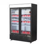 Polar G-Series Upright Display Freezer 920Ltr Black - Image 4