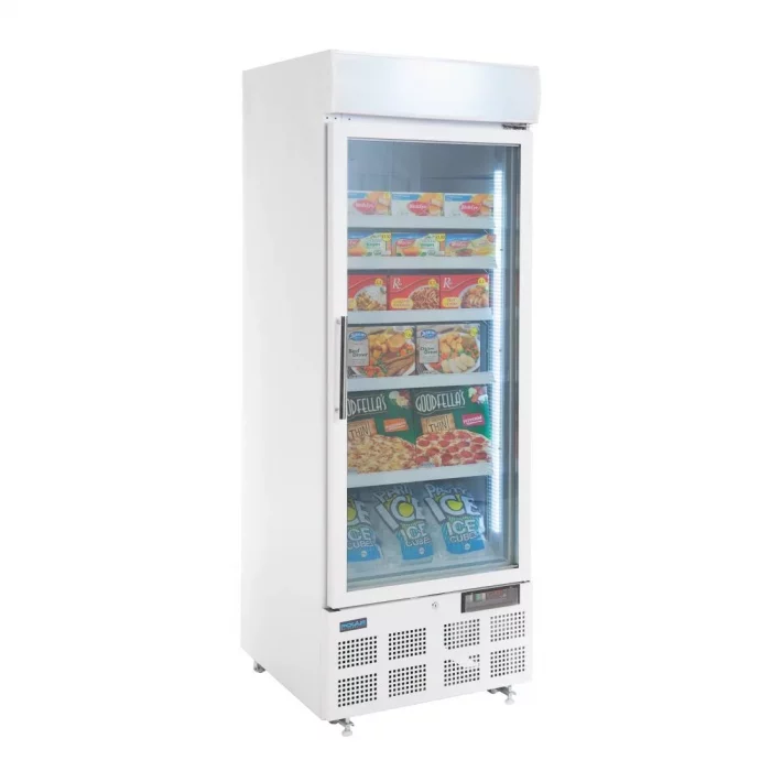 Polar G-Series Upright Display Freezer 412Ltr White - Image 4