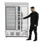 Polar G-Series Upright Display Freezer 920Ltr White - Image 8