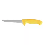 Vogue Yellow Handle 6 Piece Knife Set with Wallet - Image 4