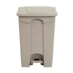 Jantex Kitchen Pedal Bin Beige 45Ltr