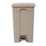 Jantex Kitchen Pedal Bin Beige 87Ltr