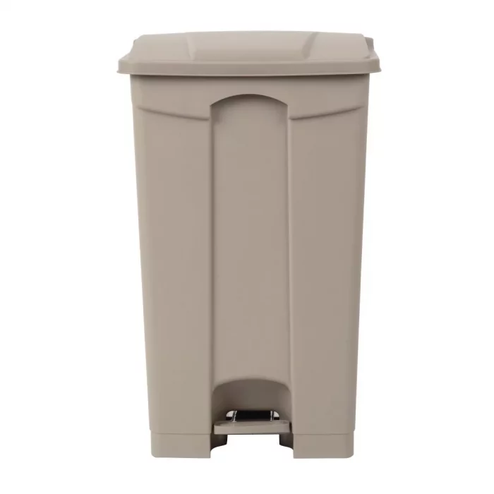 Jantex Kitchen Pedal Bin Beige 87Ltr - Image 1