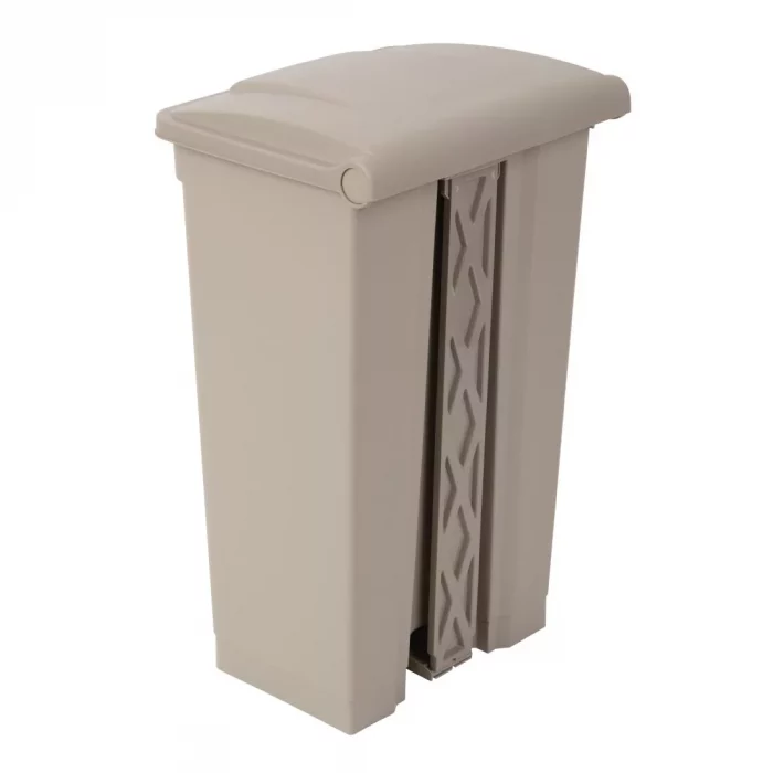 Jantex Kitchen Pedal Bin Beige 87Ltr - Image 3