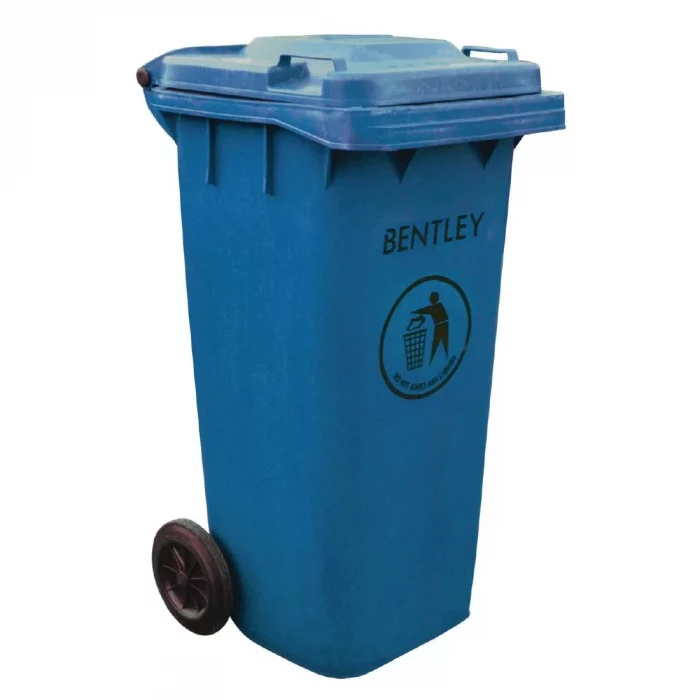 Wheelie Bin Blue 120Ltr - Image 1