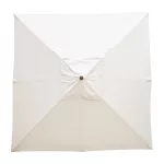 Bolero Square Pulley Parasol 2.5m Diameter Cream - Image 5