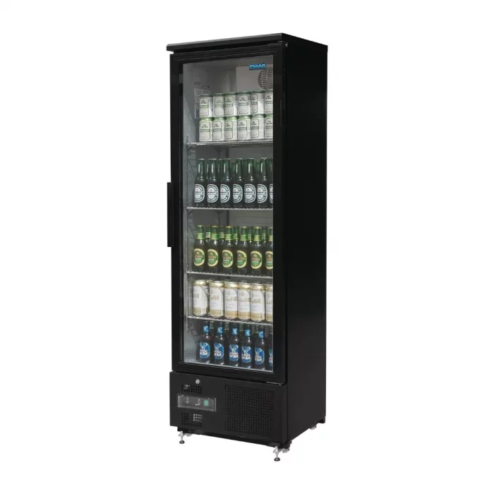 Polar G-Series Upright Back Bar Cooler with Hinged Door 307Ltr - Image 4