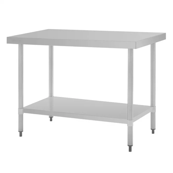 Vogue Stainless Steel Prep Table 1200mm - Image 1