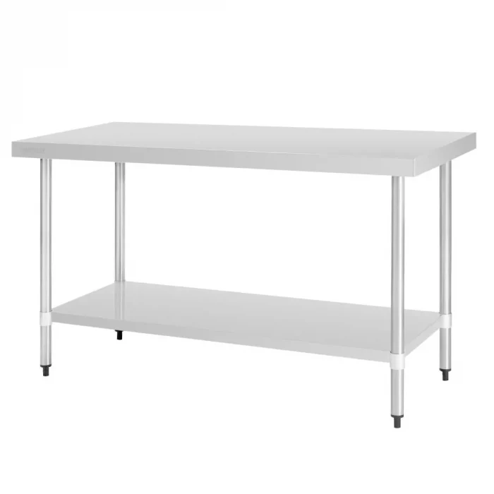 Vogue Stainless Steel Prep Table 1500mm - Image 1