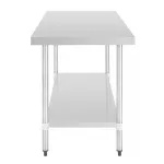 Vogue Stainless Steel Prep Table 1500mm - Image 7