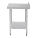 Vogue Stainless Steel Table with Upstand 900mm - Image 7