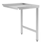 Vogue Pass Through Dishwash Table Left 600mm - Image 2
