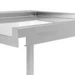 Vogue Pass Through Dishwash Table Left 600mm - Image 3