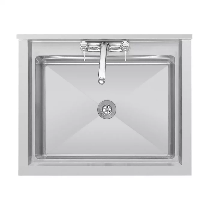 Vogue Stainless Steel Midi Pot Wash Sink with Undershelf - Image 5
