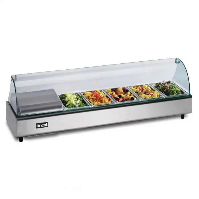 Lincat Seal Food Display Bar 5 x 1/3 GN FDB5 - Image 1