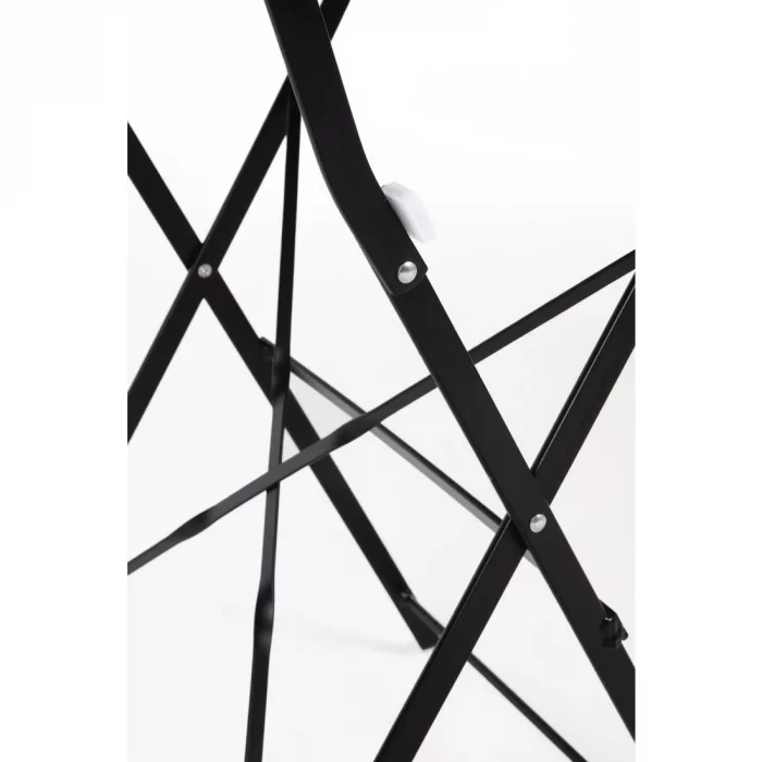 Bolero Square Faux Wood Bistro Folding Table 600mm (Single) - Image 8