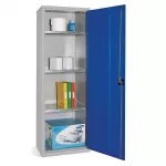 Storage Locker Blue 3 Shelves Blue - Image 2