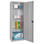 Storage Locker Grey 3 Shelves Grey - Image 2