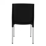 Stacking Bistro Side Chairs Black (Pack of 4) - Image 7