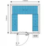 Foster Advantage Walk In Fridge Integral ADV2121 HT INT - Image 4