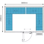 Foster Advantage Walk In Fridge Integral ADV3624 HT INT - Image 4