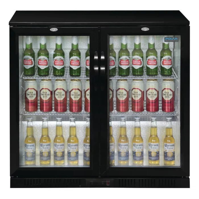 Polar G-Series Back Bar Cooler with Hinged Doors 208Ltr - Image 8