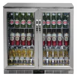 Polar G-Series Back Bar Cooler with Hinged Doors Stainless Steel 208Ltr - Image 3