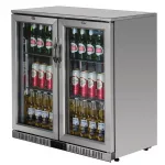 Polar G-Series Back Bar Cooler with Hinged Doors Stainless Steel 208Ltr - Image 4