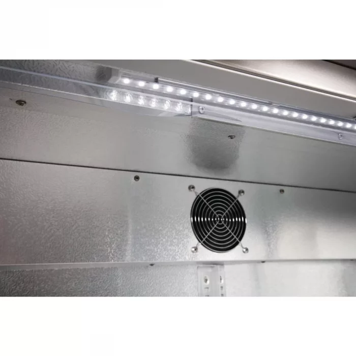 Polar G-Series Back Bar Cooler with Hinged Doors Stainless Steel 208Ltr - Image 9