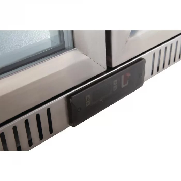 Polar G-Series Back Bar Cooler with Hinged Doors Stainless Steel 208Ltr - Image 10