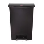 Rubbermaid Slim Jim Step on Front Pedal Black 90Ltr - Image 4