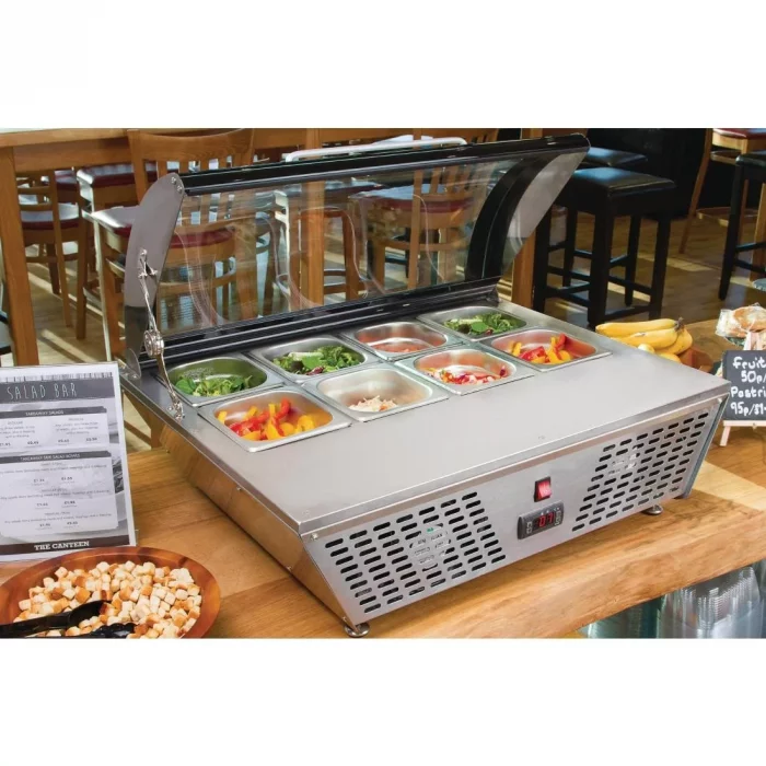 Polar G-Series Energy Efficient Countertop Prep Fridge 4x GN 1/3 - Image 5