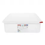 Araven Polypropylene 1/1 Gastronorm Food Containers 13.7Ltr with Lid (Pack of 4) - Image 2