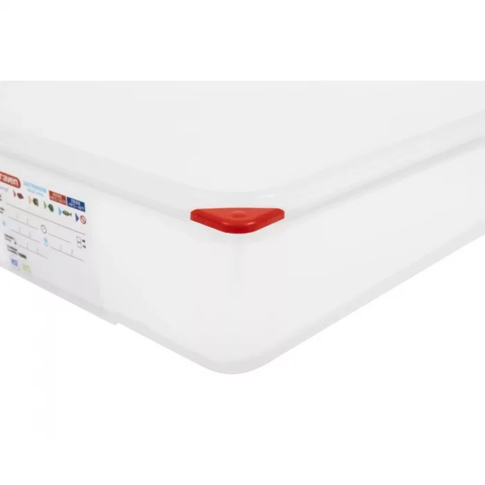 Araven Polypropylene 1/1 Gastronorm Food Containers 13.7Ltr with Lid (Pack of 4) - Image 5
