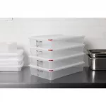 Araven Polypropylene 1/1 Gastronorm Food Containers 13.7Ltr with Lid (Pack of 4) - Image 8
