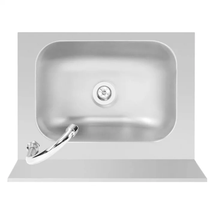 Vogue Stainless Steel Knee Operated Sink - Image 5