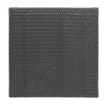 Bolero Square PE Wicker Folding Table Black 600mm - Image 2