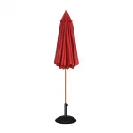 Bolero Round Parasol 3m Diameter Red - Image 2