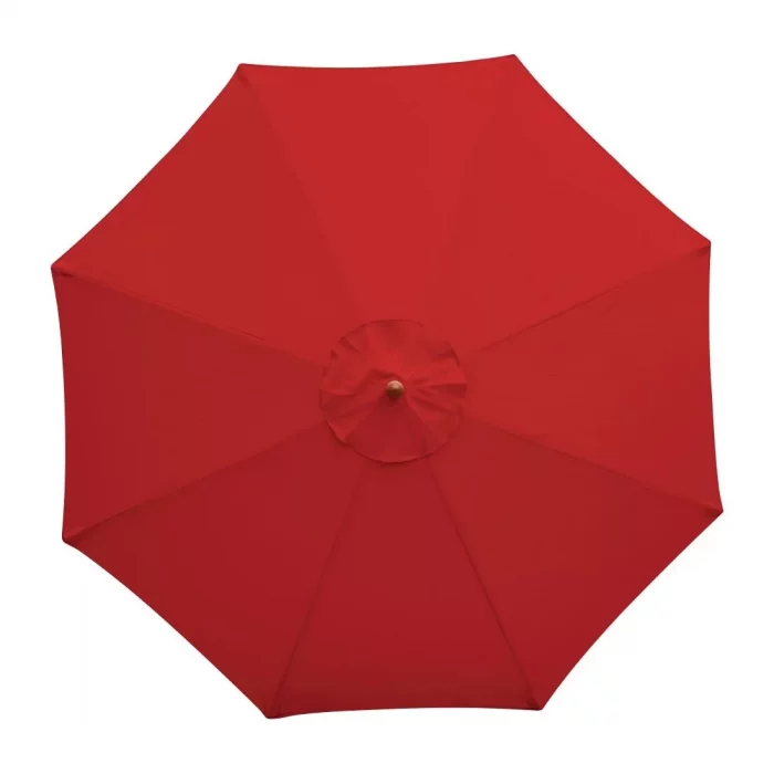 Bolero Round Parasol 3m Diameter Red - Image 5