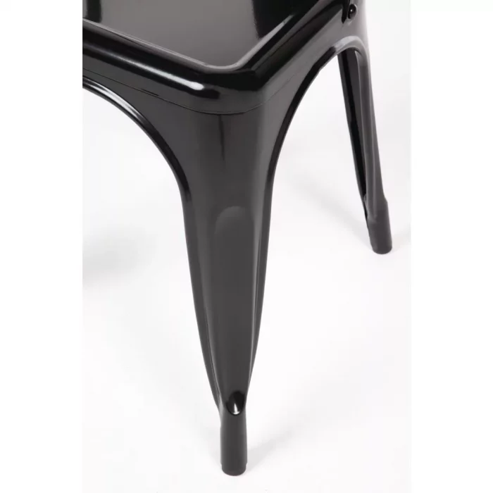 Bolero Bistro Steel Side Chairs Black (Pack of 4) - Image 15