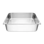 Vogue Stainless Steel 2/1 Gastronorm Tray 200mm - Image 3