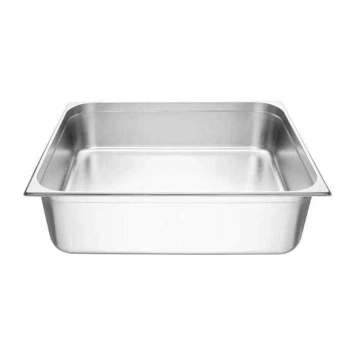 Vogue Stainless Steel 2/1 Gastronorm Tray 200mm - Image 3