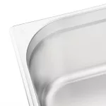 Vogue Stainless Steel 2/1 Gastronorm Tray 200mm - Image 5