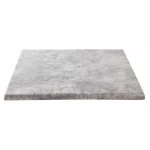 Werzalit Pre-drilled Square Table Top Concrete 600mm - Image 3