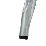 Bolero Bistro Side Chairs with Wooden Seat Pad Galvanised Steel (Pack of 4) - Image 7