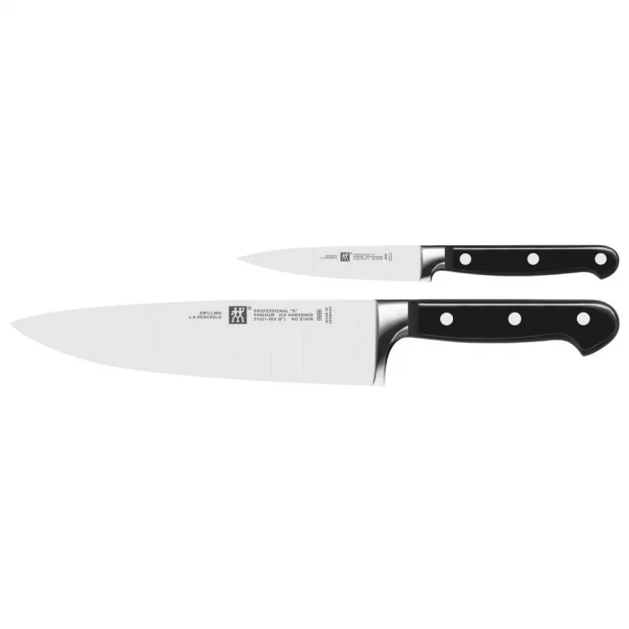 Zwilling Professional Knife Set 10cm Paring Knife & 20cm Chef's Knife (Pack 2) - Image 1