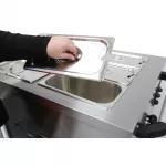 Parry Mobile Servery with Bain Marie Top 1887 - Image 2