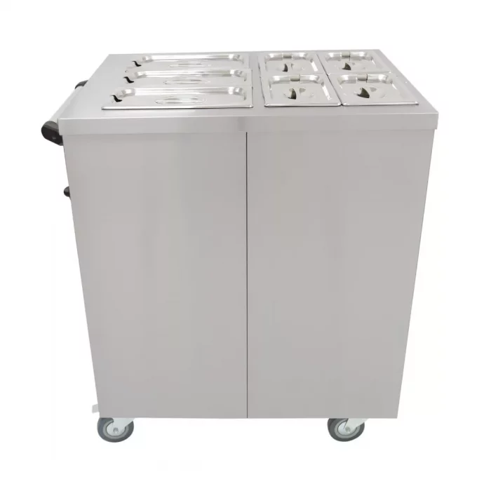 Parry Mobile Servery with Bain Marie Top 1887 - Image 3