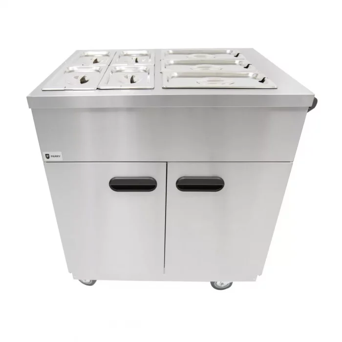 Parry Mobile Servery with Bain Marie Top 1887 - Image 4