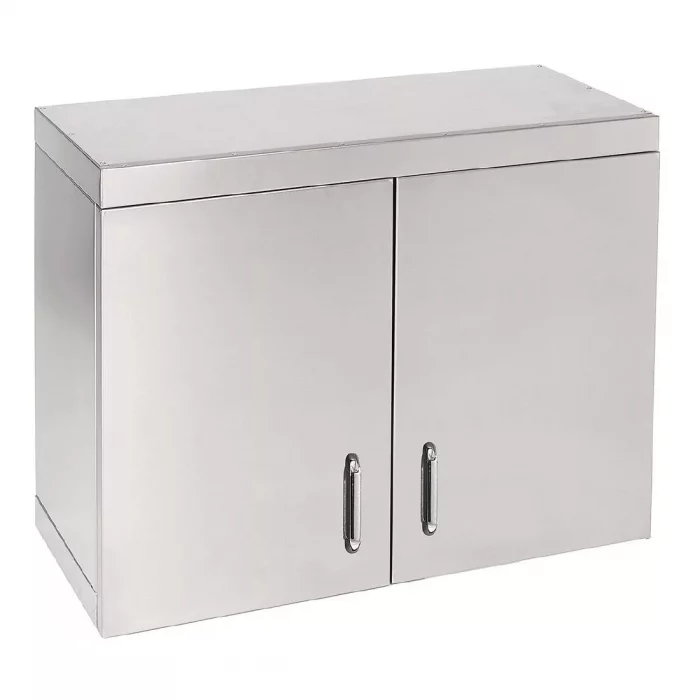 Parry Stainless Steel Hinged Wall Cupboard 750mm - Image 1